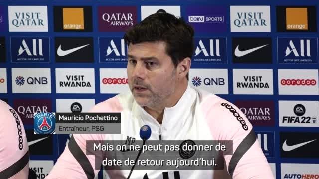 PSG - Pochettino donne des nouvelles de Sergio Ramos
