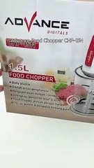 Blender Advance CHP15 Food Chopper Penggiling Elektrik