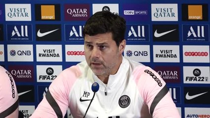 PSG - Pochettino : "Je suis content de l'implication de Neymar"