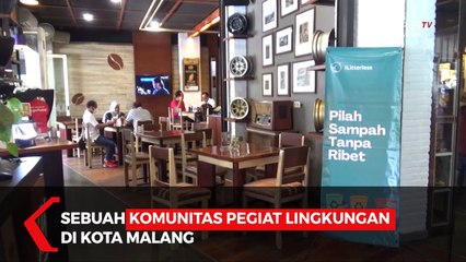 Tukar Sampah Anorganik di Malang, Bisa Dapat Segelas Kopi