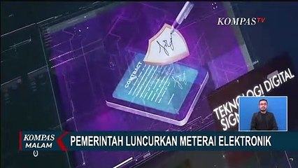 Pemerintah Luncurkan Meterai Elektronik