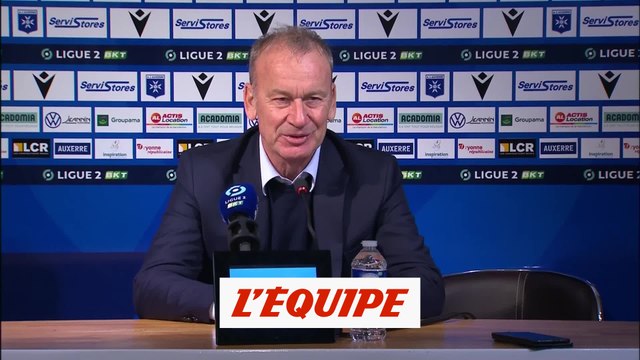 Furlan : « On ne perd pas chez nous, c'est important » - Foot - L2 - Auxerre