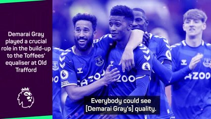 Benitez lauds Gray spark for counter-attacking Toffees