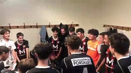 LA VICTOIRE EN CHANTANT POUR NOS U18 !