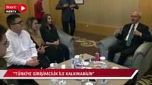 Kılıçdaroğlu, Türkiye birincisi gençlerle görüştü