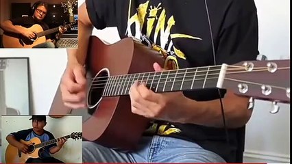Alip ba ta Dapat Tantangan Dari fingerstyle Terbaik Di Dunia_ Adu skil Fingersty