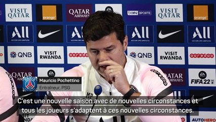 PSG - Pochettino : "Je suis content de l'implication de Neymar"