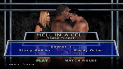Here Comes the Pain Stacy Keibler(ovr 100) vs Booker T vs Randy Orton