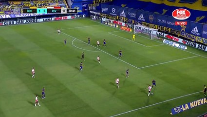 Torneo Liga Profesional de Futbol 2021: Boca 1 - 0 River (Primer Tiempo)