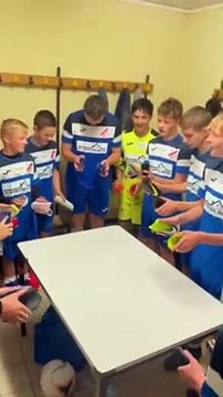 Célébration qualif ! 1er tour coupe de Normandie U15 le 02/10/2021