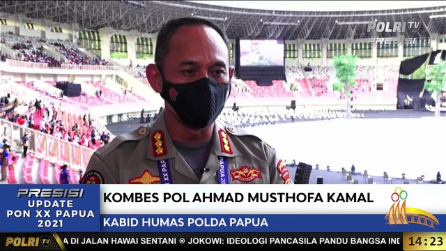 PRESISI Update PON XX Papua : Dialog Bersama Kabid Humas Polda Papua Kombes Pol A.M Kamal Terkait Pengamanan PON XX Papua