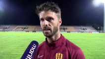 Grégory Poirier après la qualification du FC Martigues contre Grasse en Coupe de France