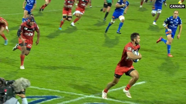 L'exploit personnel d'Aymeric Luc face au Castres Olympique