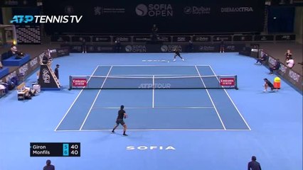 Sofia - Monfils en finale sans trembler