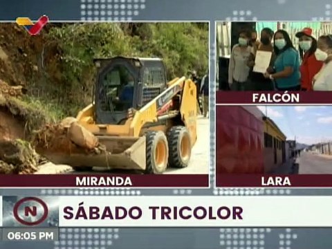 GMBNBT realizó mejoramiento vial para el beneficio de los productores agrícolas de El Jarillo