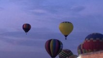Los globos aerostáticos se apoderan del cielo de la ciudad mexicana de Puebla