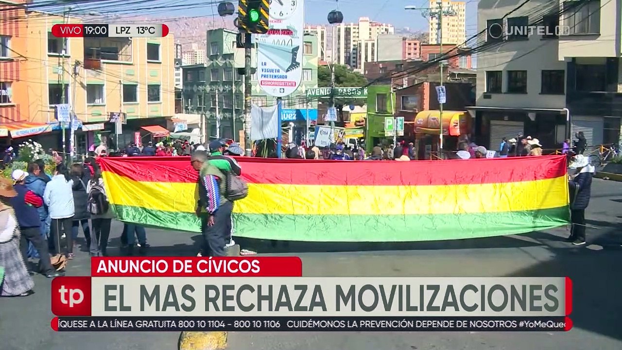 El MAS califica como político el anuncio de movilizaciones por parte de los cívicos