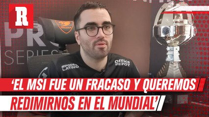 Whitelotus de Infinity Esports: ‘El MSI fue un fracaso y queremos redimirnos en el Mundial’