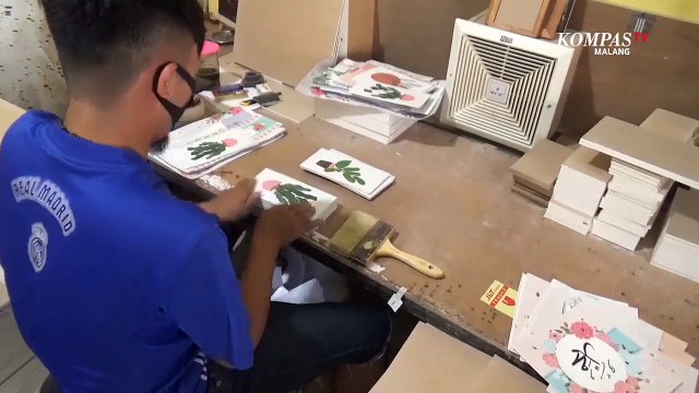 Menengok Produksi Pembuatan Hiasan Dinding di Malang, Laris Manis Di Market Place