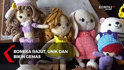 Kreatif, Ketika Benang Rajut Diubah Jadi Boneka