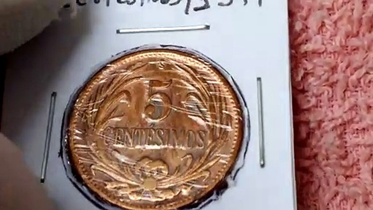 5 CENTÉSIMOS 1944 - URUGUAI
