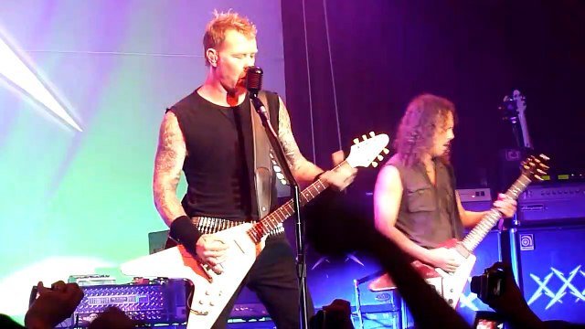 Metallica Performing Live With Dave Mustaine - Phantom Lord (Live in San Francisco, December 10th, 2011)