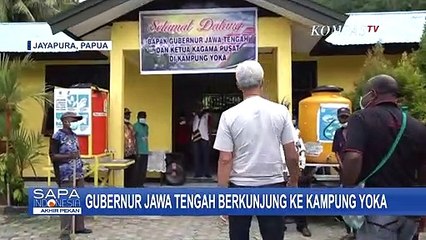 Ganjar Pranowo Berkunjung ke Kampung Yoka, Ajak Kerja Sama Desa Kembar