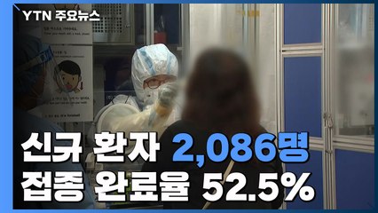 신규 환자 2,086명...열흘째 2천 명대 / YTN