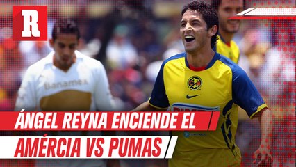 Ángel Reyna calienta el América vs Pumas