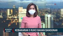 Kebakaran 5 Ruko Bahan Bangunan di Kendari, Warga Bantu Proses Pemadaman