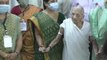 Gandhinagar civic polls: PM Modi's mother reaches polling booth, casts vote