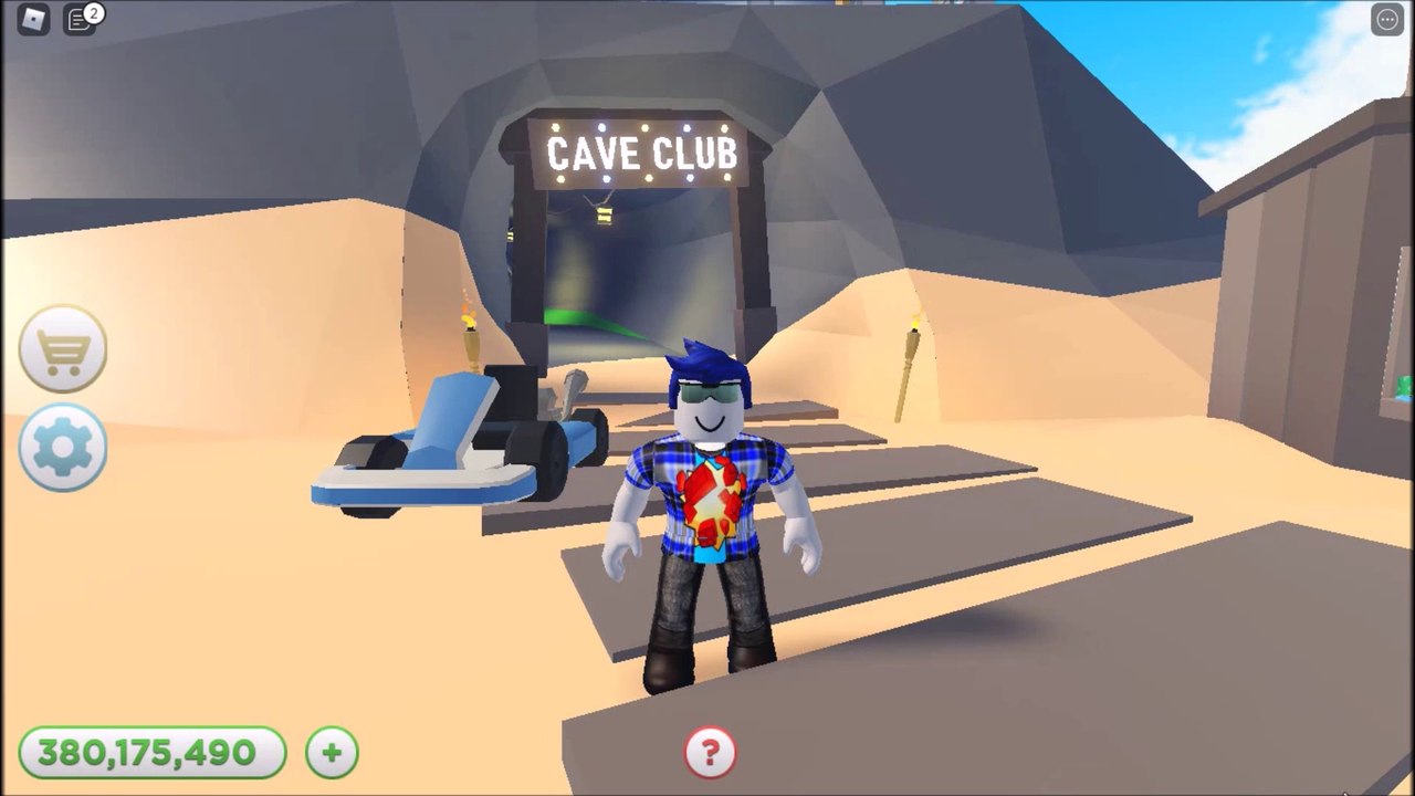 Cave Club and 400.000 Million Fortune ( Roblox )
