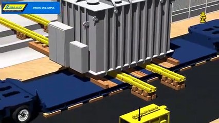Transformer Installation with the Hydra-Slide Heavy-Duty Skid System