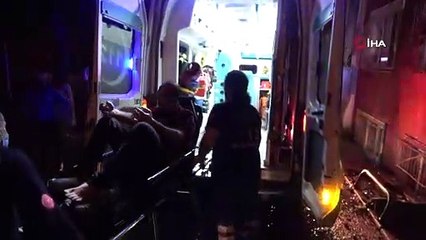 Çakmak gazı patladı, ev yandı: 2 yaralı