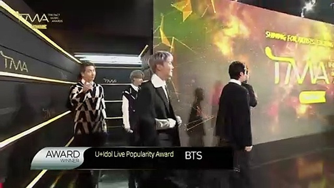 211002 BTS  TMA U+ IDOL Live Popularity (ENG)