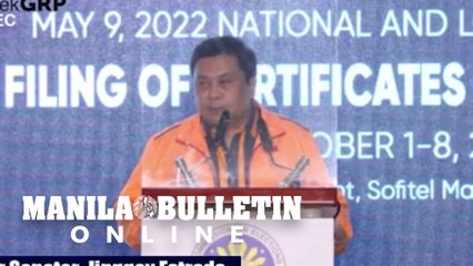 Jinggoy Estrada seeks Senate comeback