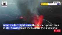 New lava flow spews from La Palma volcano