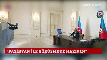 İlham Aliyev'den dikkat çeken Paşinyan mesajı!