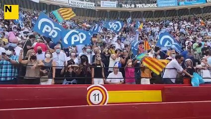 Plaça de bous de València, tancament de la convenció del PP
