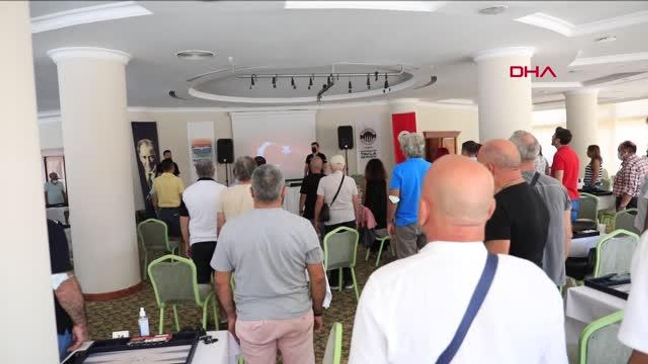 TAVLA SEVERLER MARMARİS'TE BULUŞTU