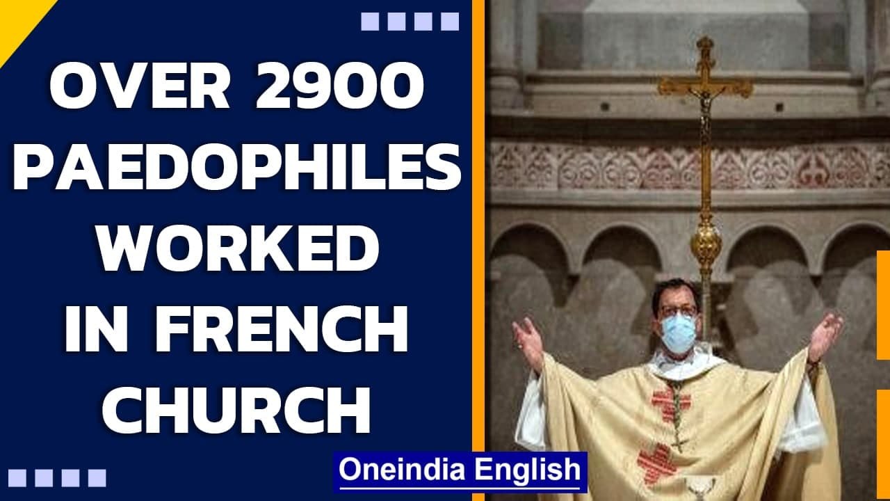 Thousands of paedophiles in French Catholic Church since 1950: Official tells AFP | Oneindia News