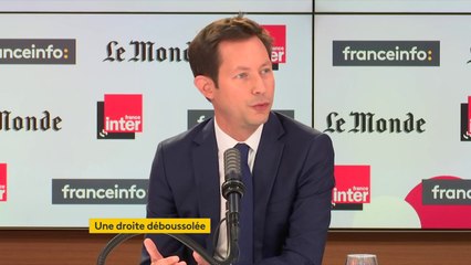 François-Xavier Bellamy : "Nos électeurs ont le sentiment qu'Eric Zemmour dit des choses que nous ne sommes plus capables de dire"