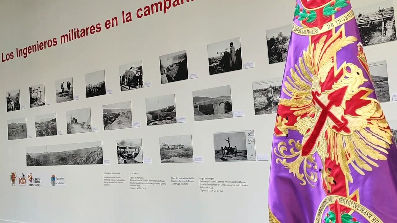 Una exposición en acerca al trabajo de hace un siglo de los ingenieros militares españoles en África