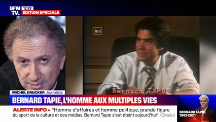 Mort de Bernard Tapie: "C'était un surdoué, il a tout réussi", témoigne Michel Drucker