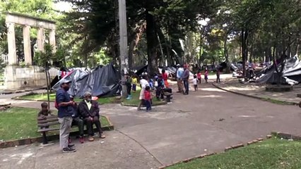 Gewalt in Kolumbien: Indigene fliehen in die Hauptstadt