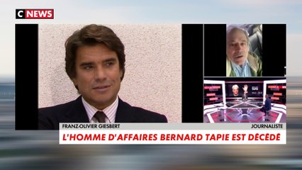 Franz-Olivier Giesbert rend hommage à Bernard Tapie