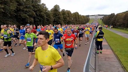 INNL Belfast city marathon start 2021