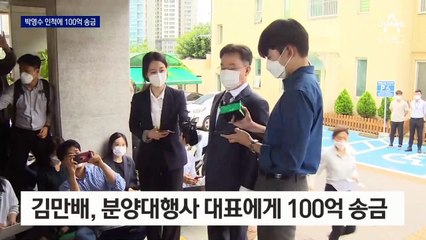 ‘박영수 인척’ 분양대행사에 100억 보낸 김만배…왜 줬나?