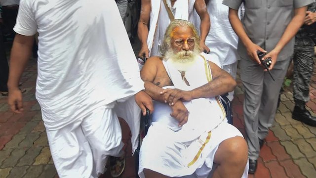 Nritya Gopal Das health deteriorated, admitted in Medanta