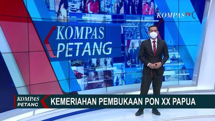 Momen Pembukaan PON ke-20, Jokowi Main Bola Bersama Pemuda Papua